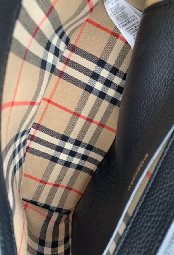 BURBERRY - VINTAGE CHCK NOTE BAG - Image 13